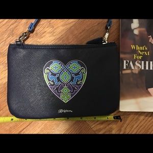 Brand New Brighton Navy Blue Small Crossbody Bag